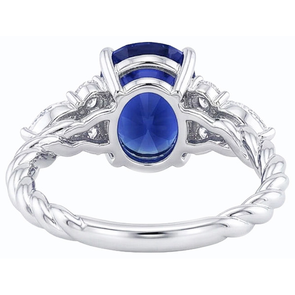 vero marquise diamante 4carati anello dettaglio ravvicinato