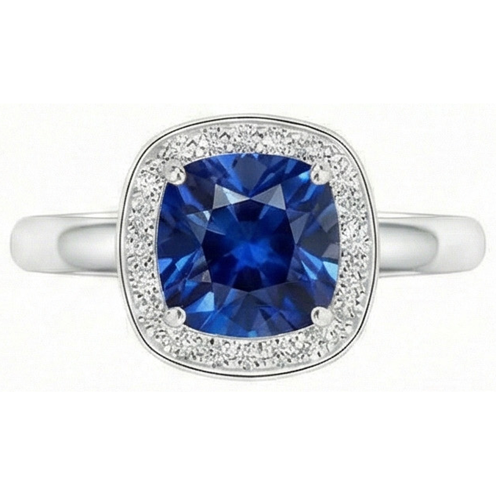 vero round diamante 3carati anello angolo laterale