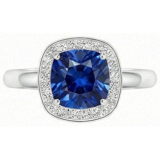 vero round diamante 3carati anello angolo laterale