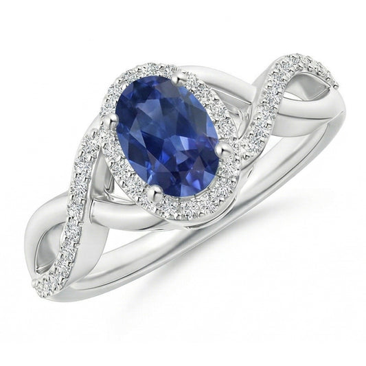 vero round diamante 1.85carati anello vista frontale