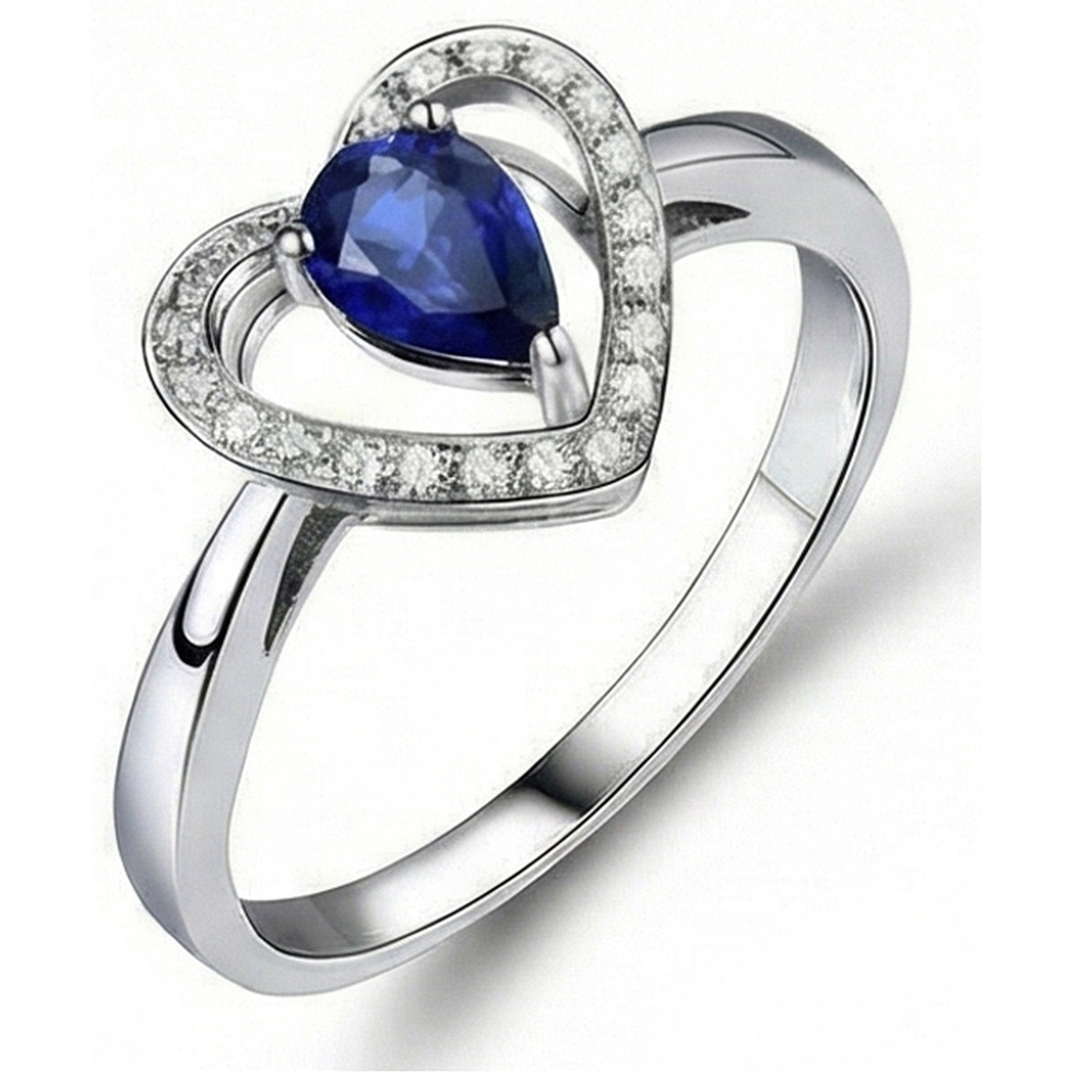 vero round diamante 2.25carati anello angolo laterale