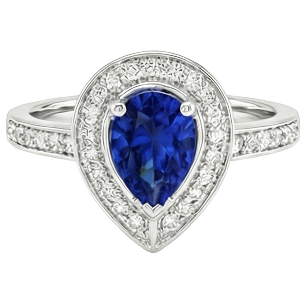 vero round diamante 3carati anello dettaglio ravvicinato