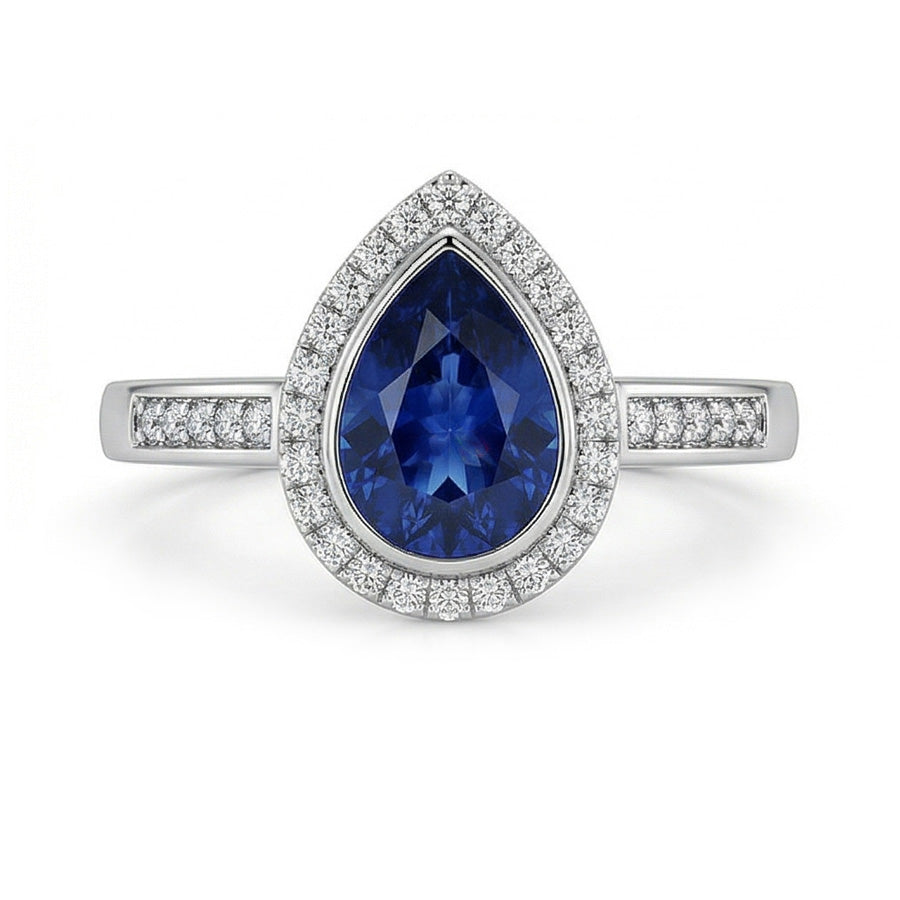 vero round diamante 3carati anello dettaglio ravvicinato