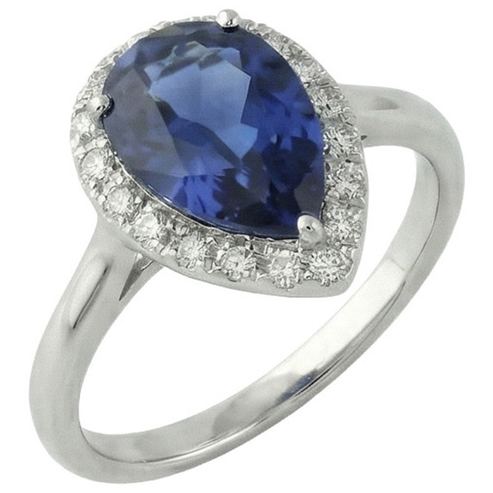 vero round diamante 2.50carati anello dettaglio ravvicinato