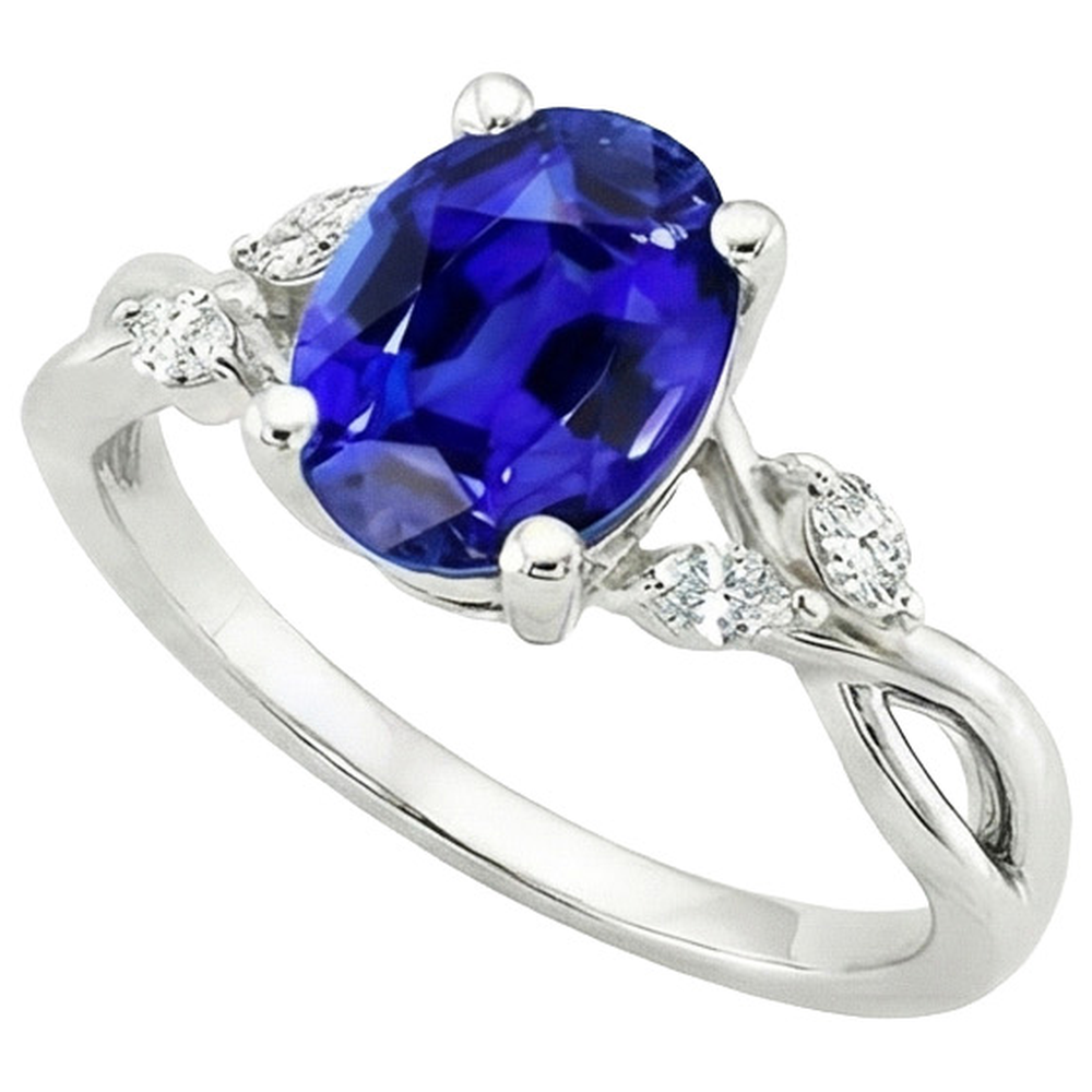 vero marquise diamante 6carati anello angolo laterale