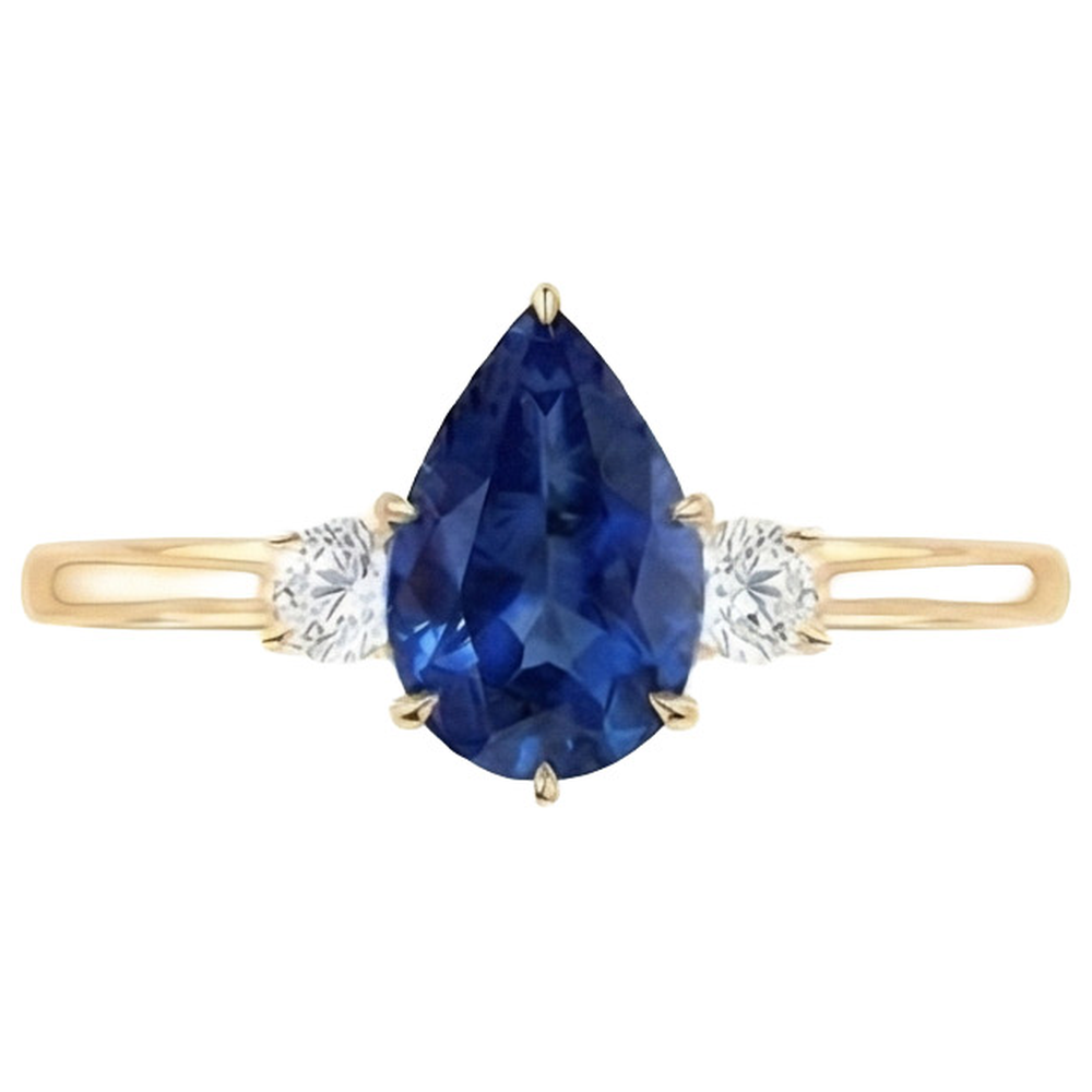 vero round diamante 6.20carati anello dettaglio ravvicinato