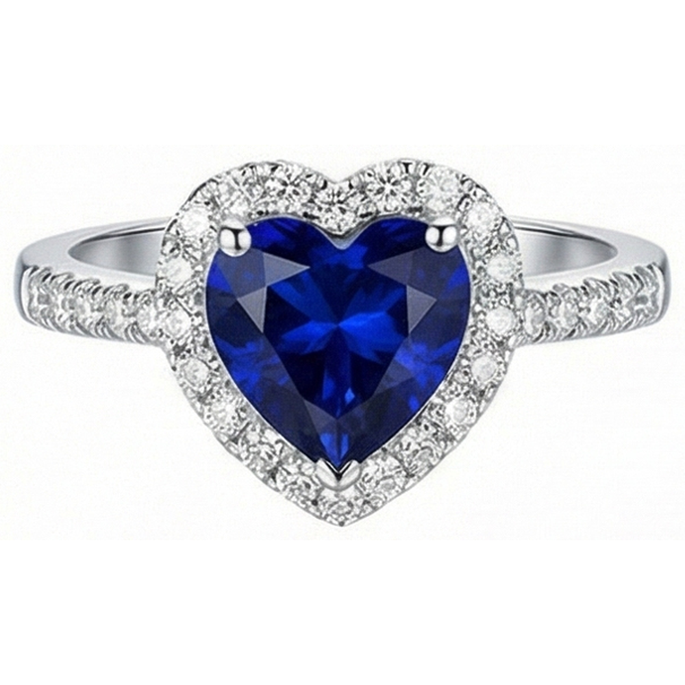 vero round diamante 4carati anello angolo laterale