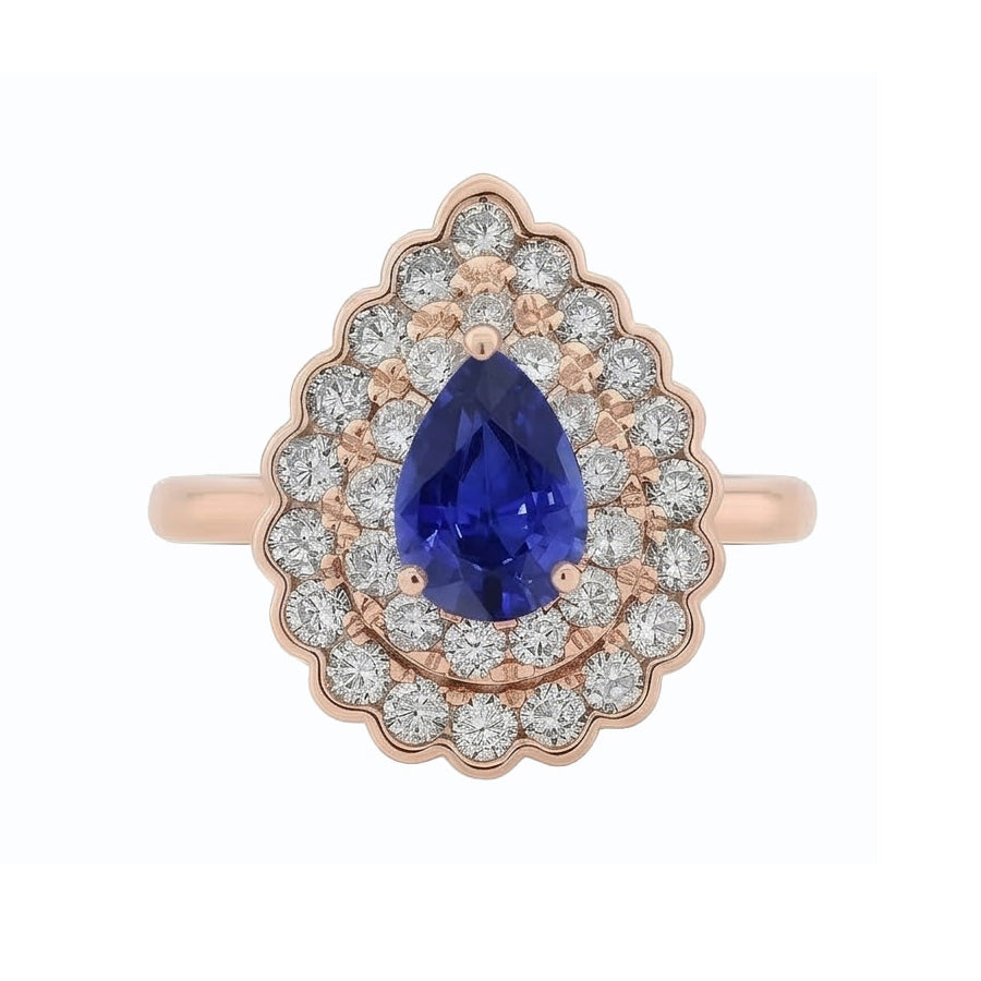 vero round diamante 3.50carati anello angolo laterale