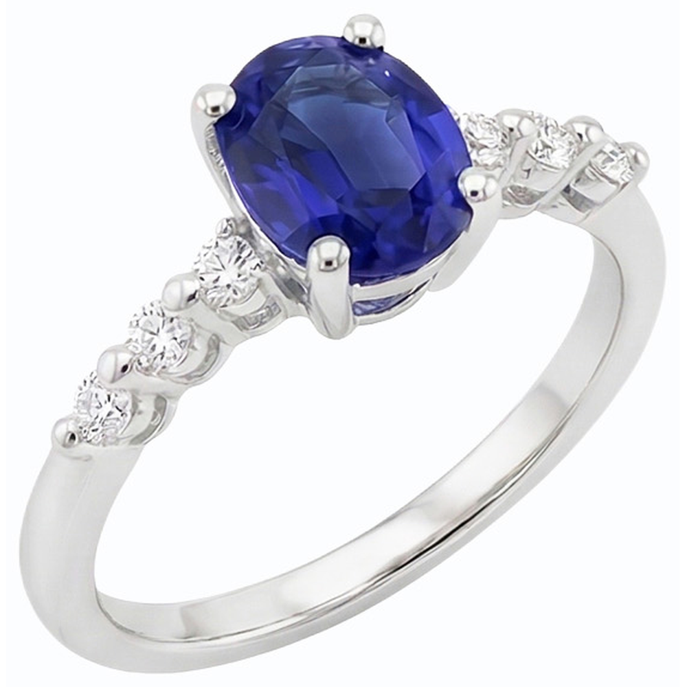 vero round diamante 4carati anello angolo laterale