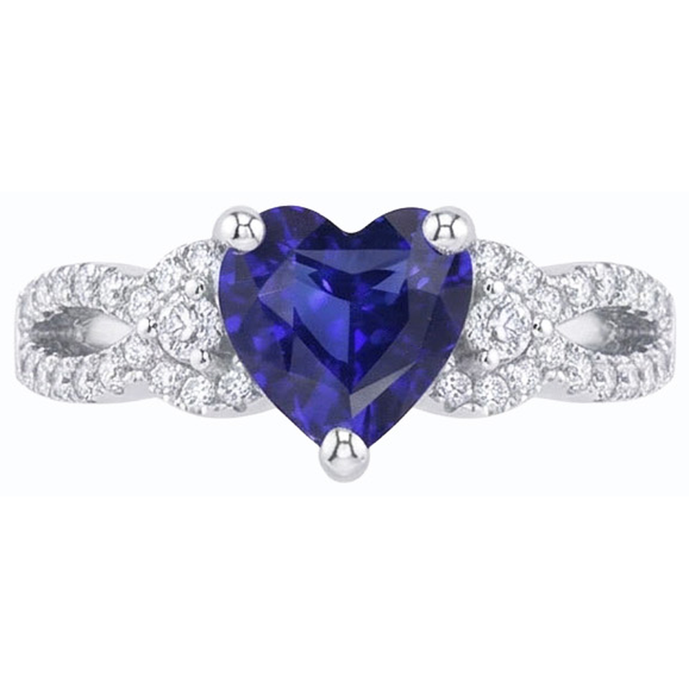 vero round diamante 3carati anello angolo laterale