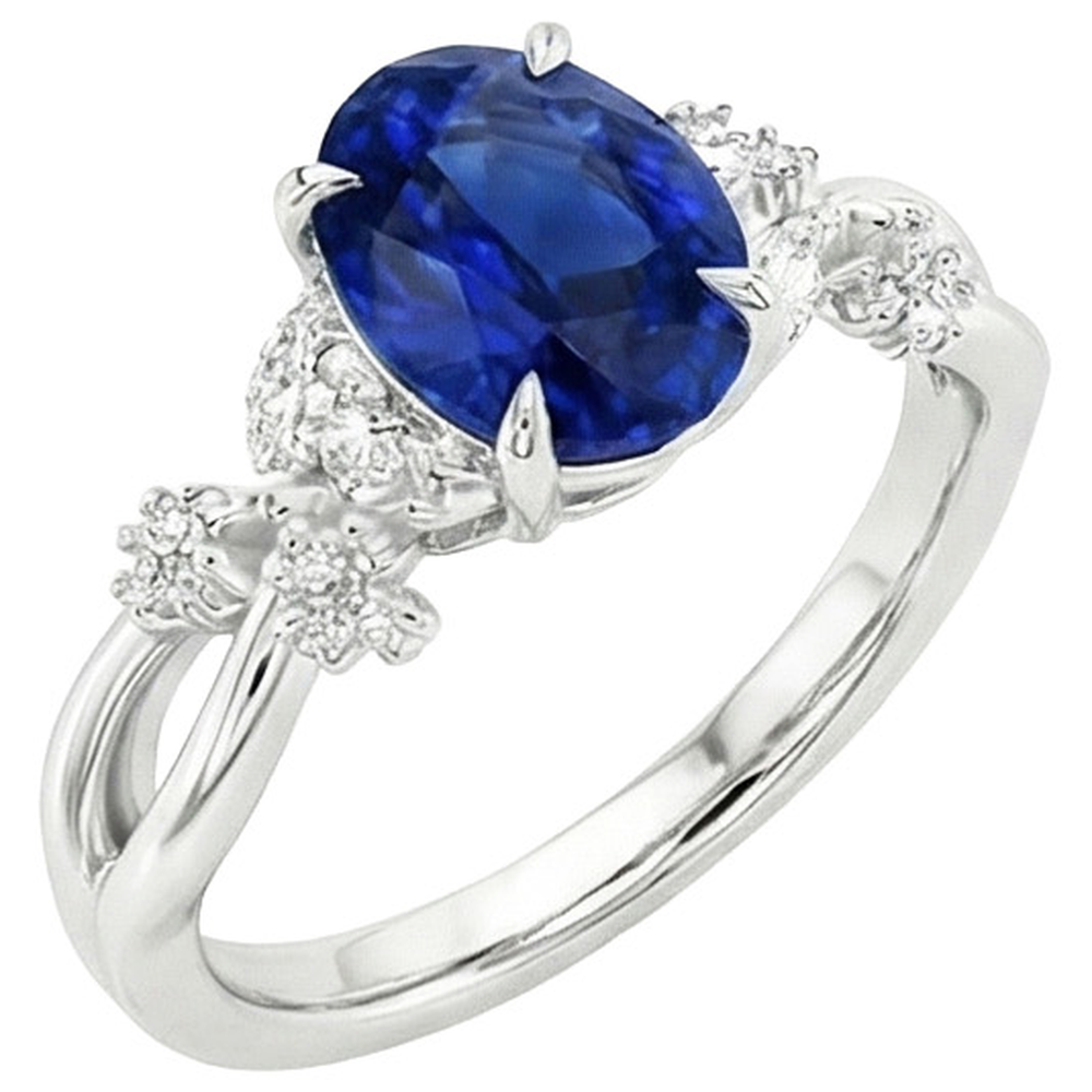 vero marquise diamante 3.50carati anello dettaglio ravvicinato