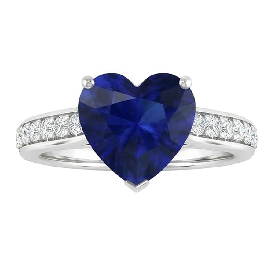 vero round diamante 4carati anello angolo laterale