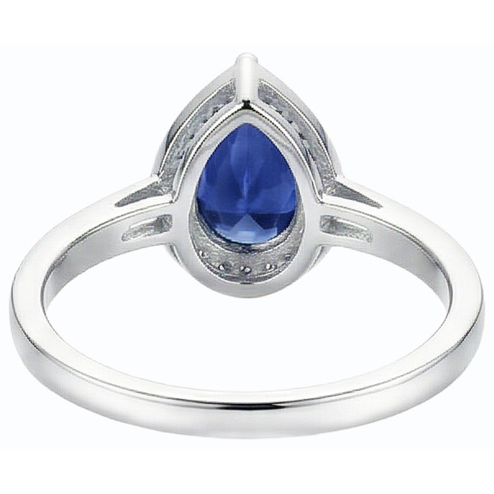vero round diamante 3.50carati anello angolo laterale