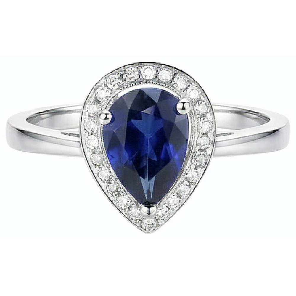 vero round diamante 3.50carati anello vista dall'alto
