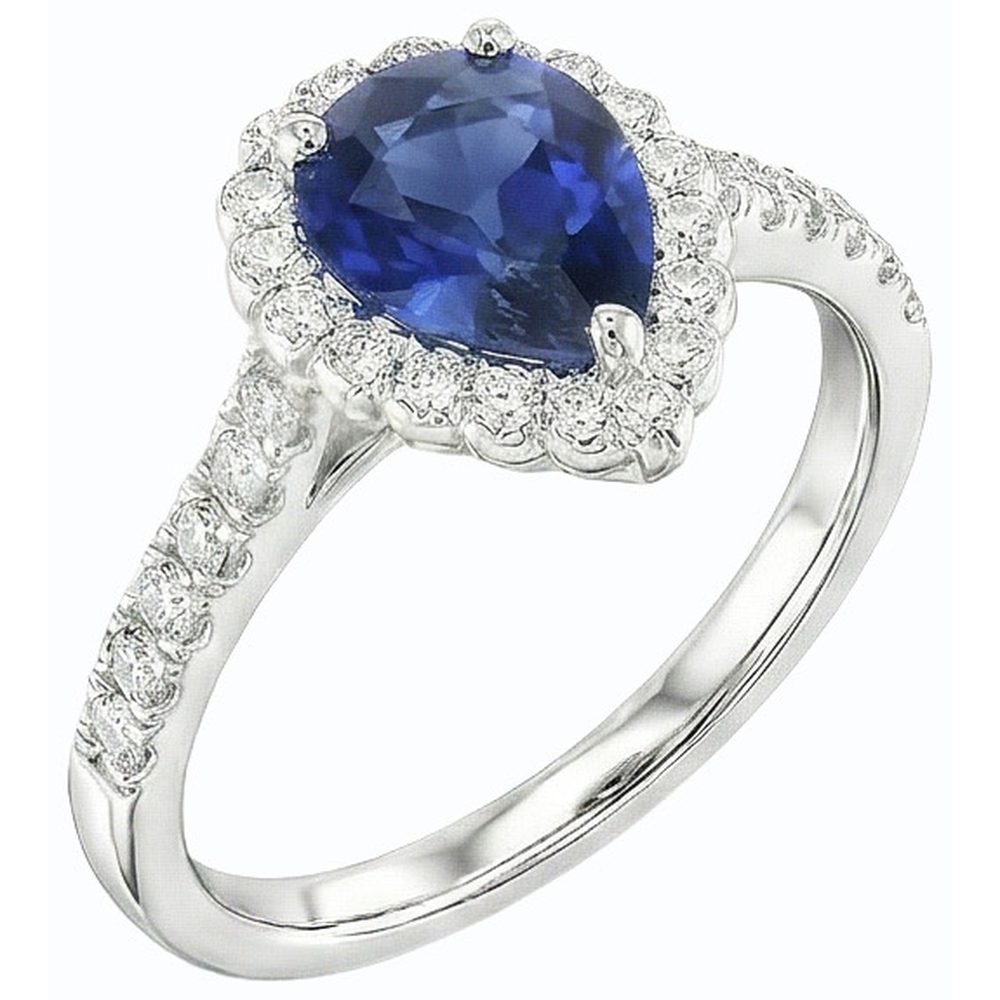 vero round diamante 3.50carati anello angolo laterale