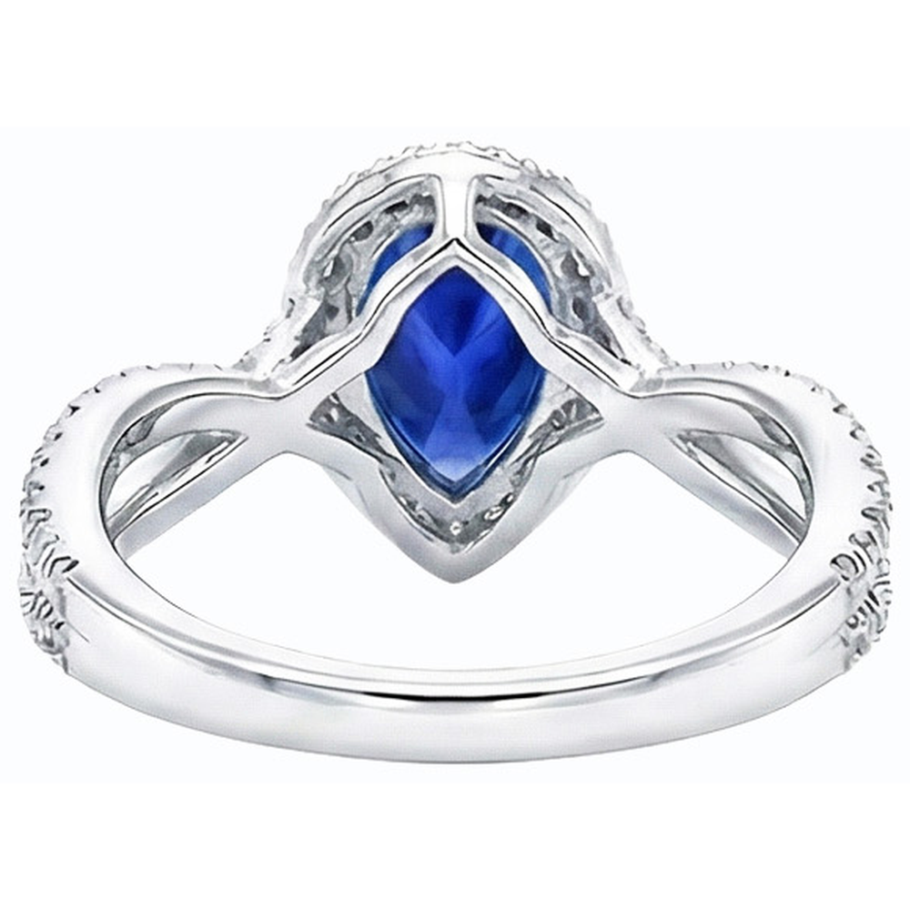 vero round diamante 4carati anello dettaglio ravvicinato