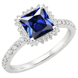 Anello Zaffiro Vero 6.25 Carati