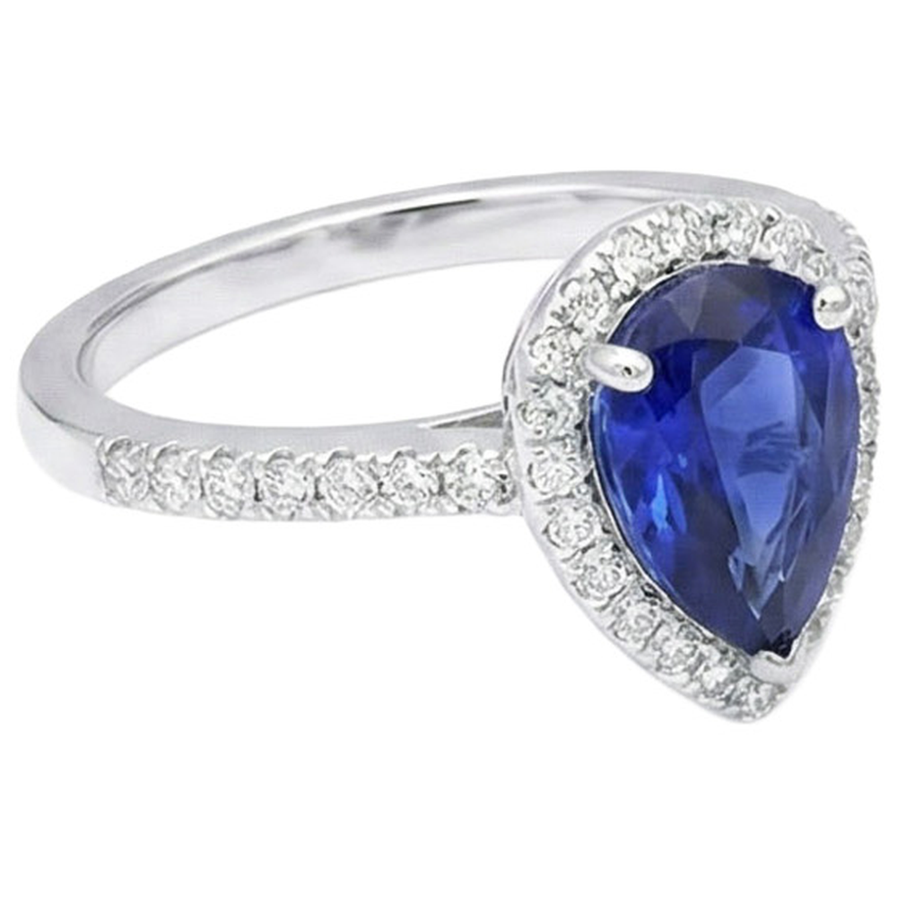 vero round diamante 3.75carati anello vista dall'alto