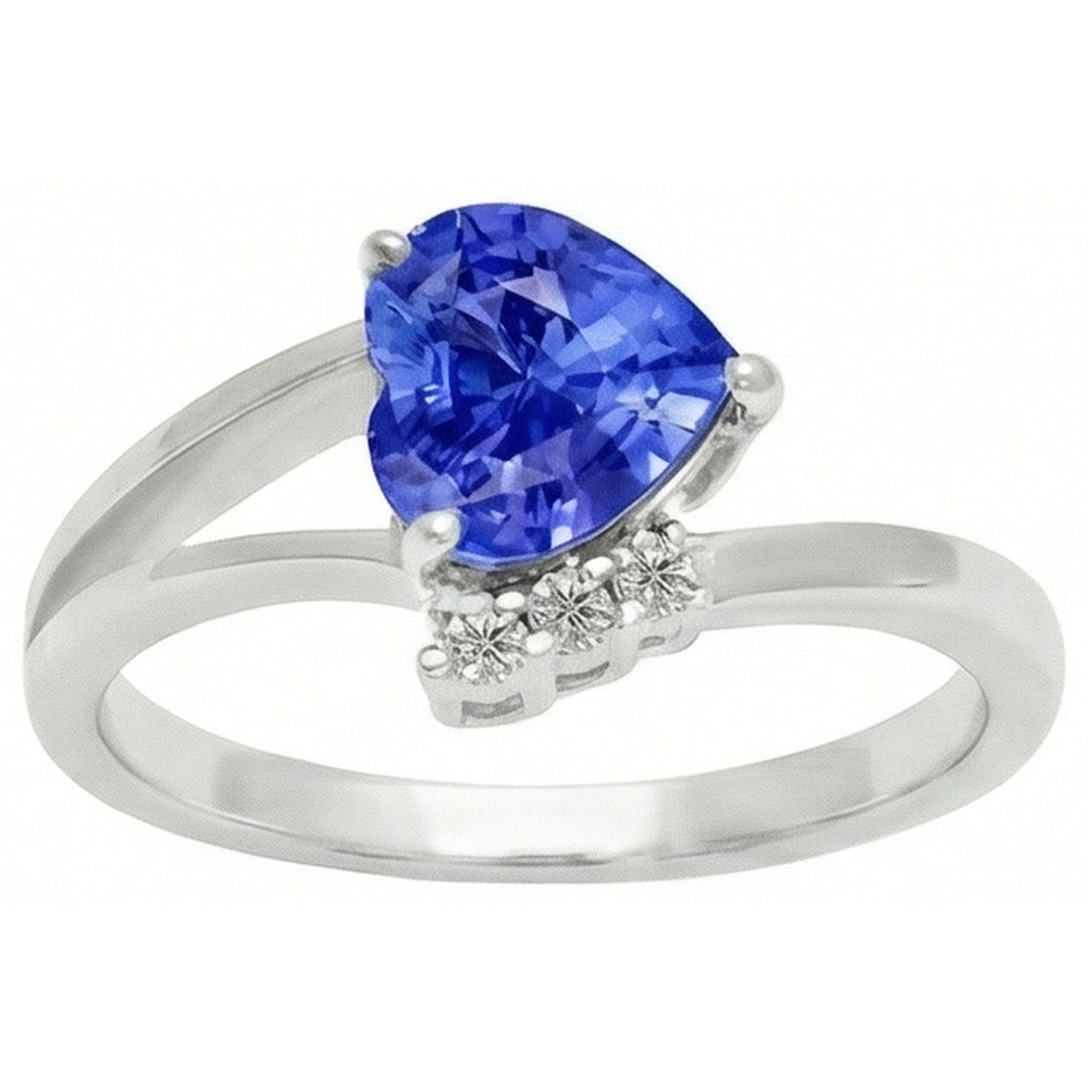 vero round diamante 2.25carati anello vista frontale