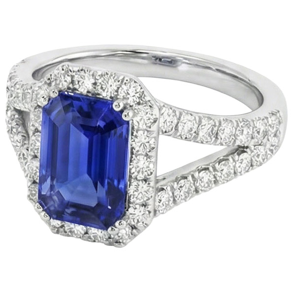 vero round diamante 11.75carati anello angolo laterale