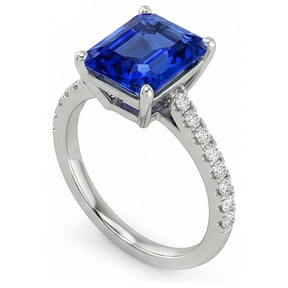 vero round diamante 3carati anello dettaglio ravvicinato