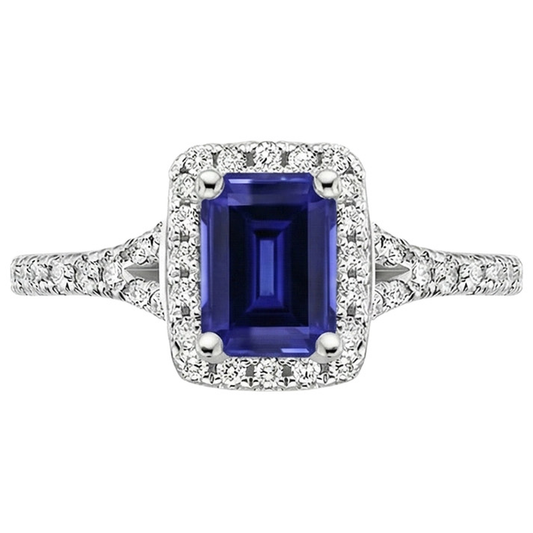vero round diamante 3carati anello angolo laterale