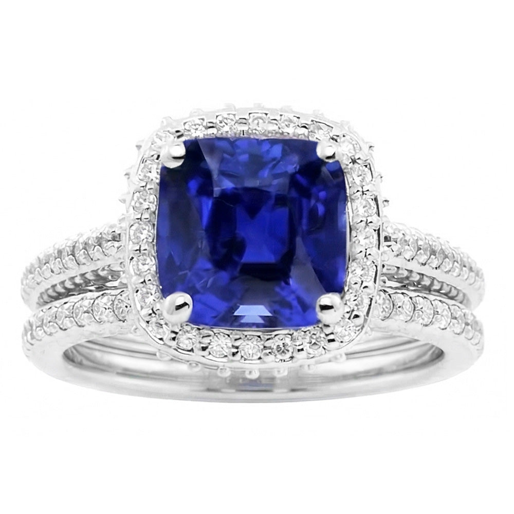 vero round diamante 4.50carati anello angolo laterale