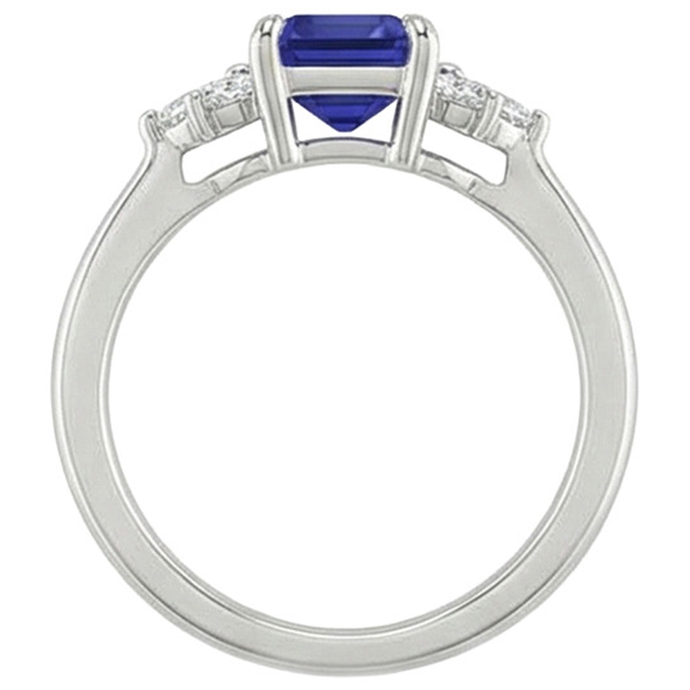 vero marquise diamante 2.50carati anello su bianco