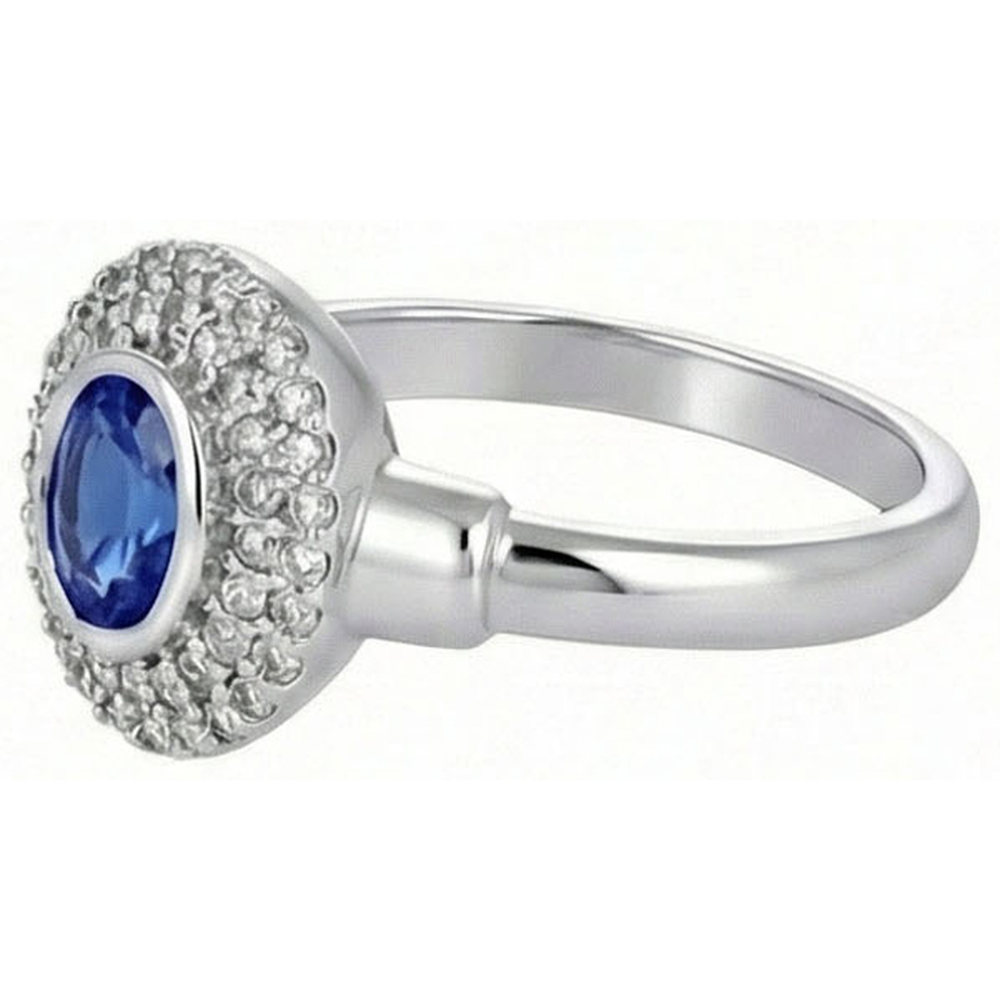 vero round diamante 2.40carati anello dettaglio ravvicinato