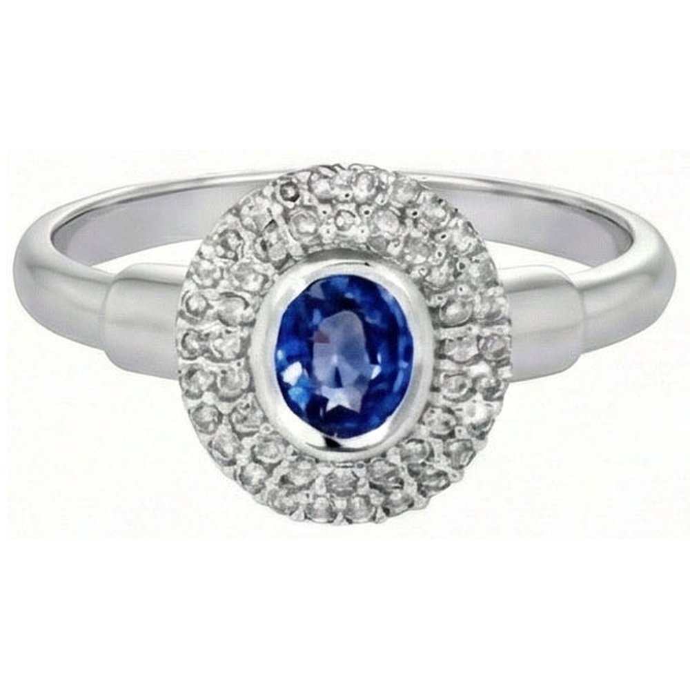 vero round diamante 2.40carati anello angolo laterale