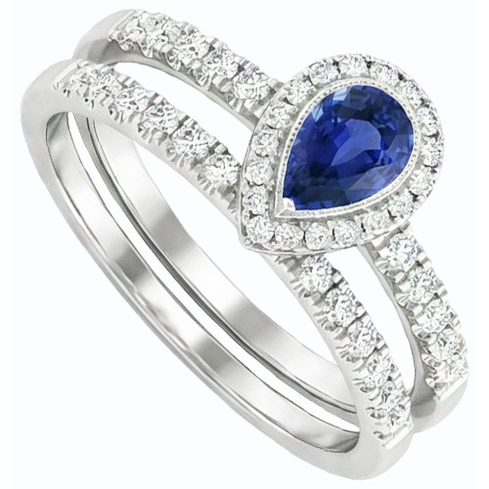vero round diamante 2.50carati anello vista frontale