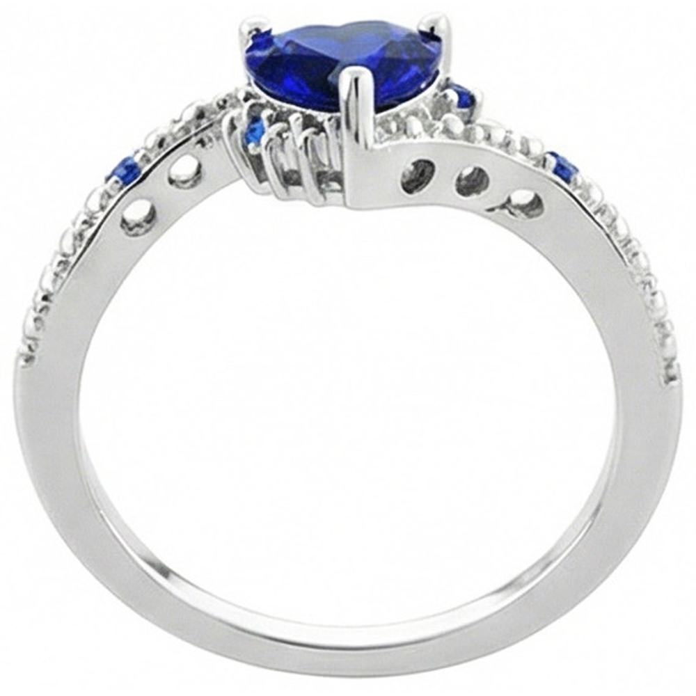 vero round diamante 2carati anello angolo laterale