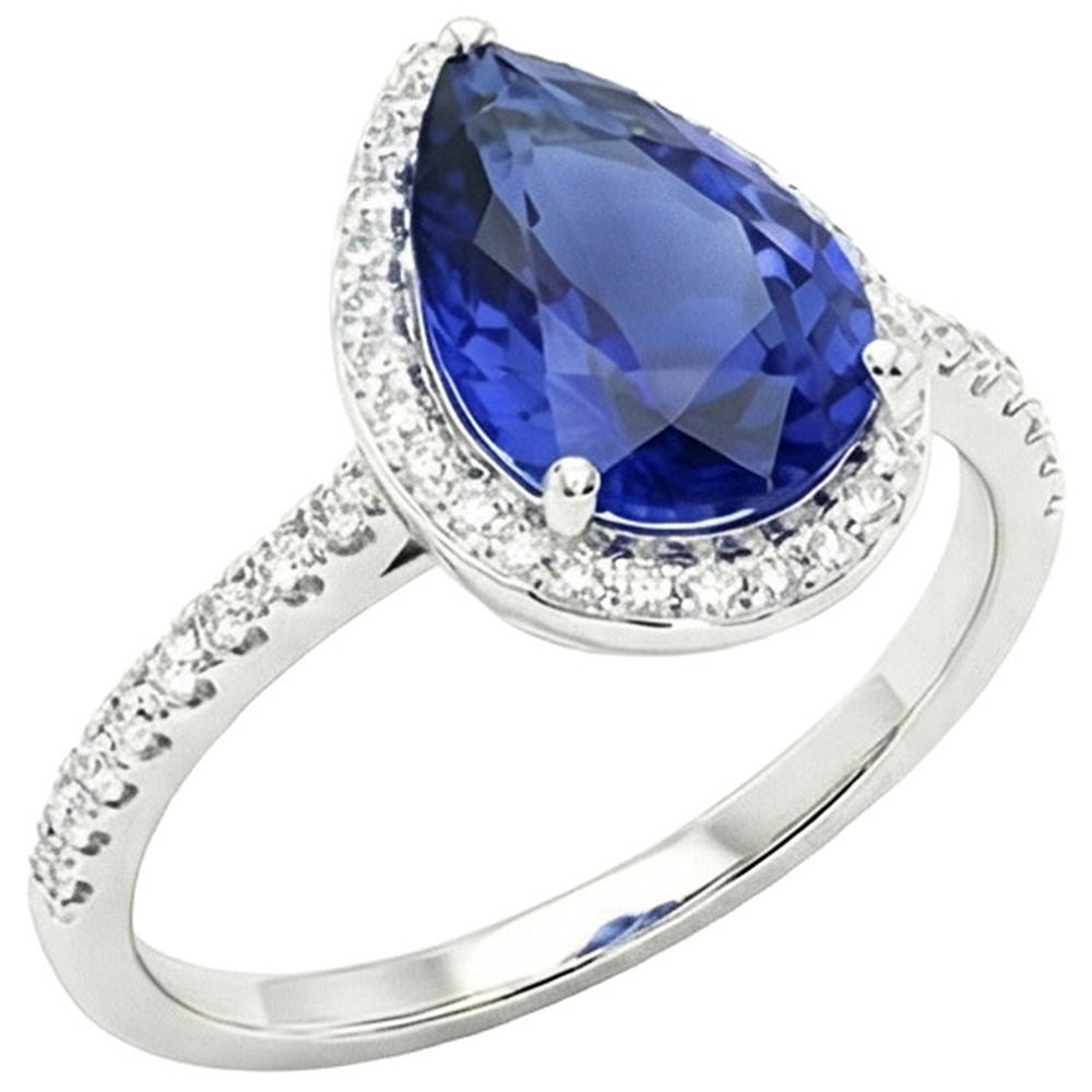 vero round diamante 4carati anello dettaglio ravvicinato