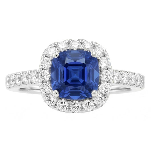 vero round diamante 3.50carati anello angolo laterale