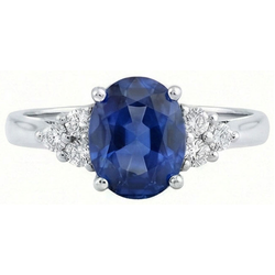 Anello Diamante Vero 3.40 Carati
