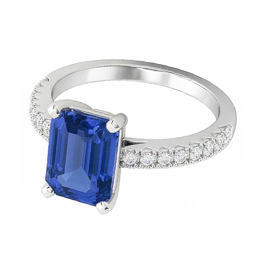 vero round diamante 3carati anello dettaglio ravvicinato