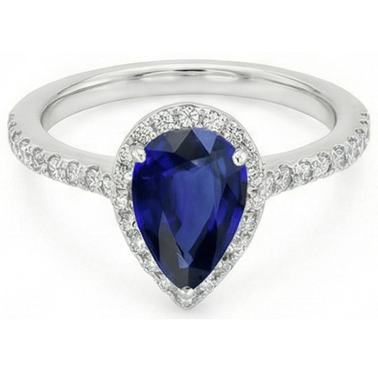 vero round diamante 3.50carati anello angolo laterale
