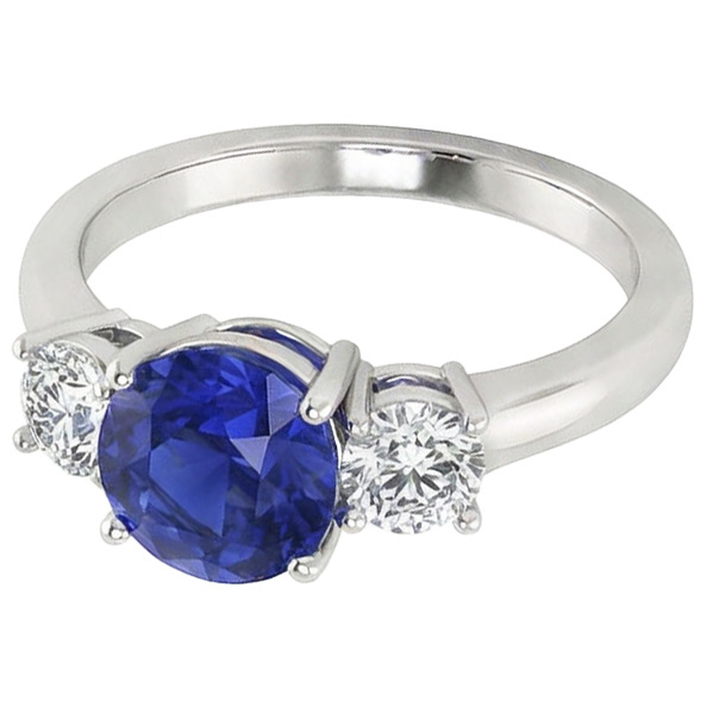 vero round diamante 5carati anello dettaglio ravvicinato