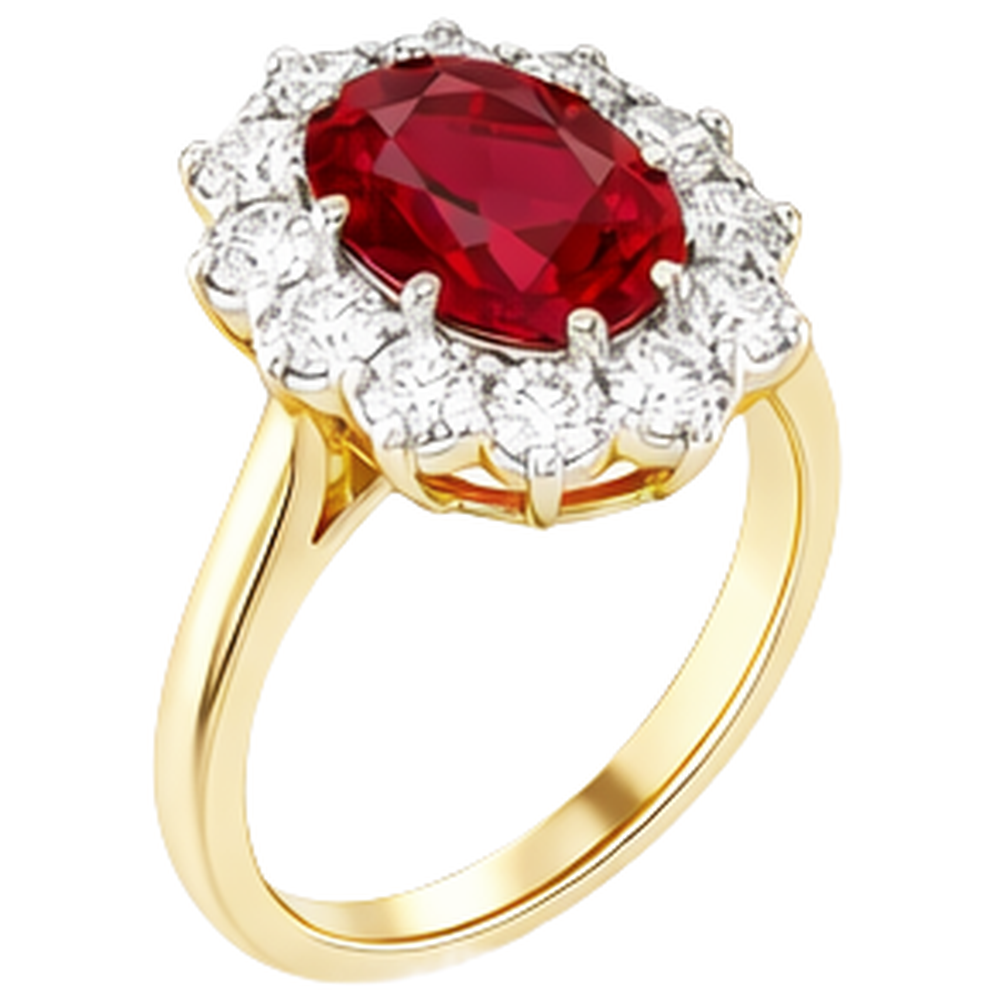 vero oval diamante 4.75carati anello angolo laterale