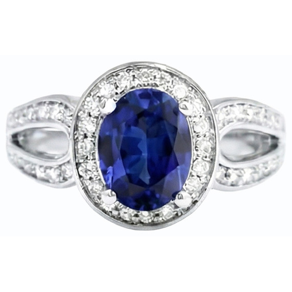 vero round diamante 4carati anello vista di profilo
