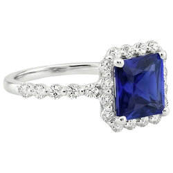 Anello Zaffiro Vero 6.25 Carati