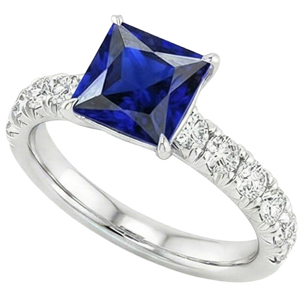 vero round diamante 6carati anello dettaglio ravvicinato