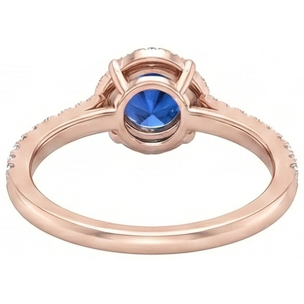 vero round diamante 3.25carati anello dettaglio ravvicinato