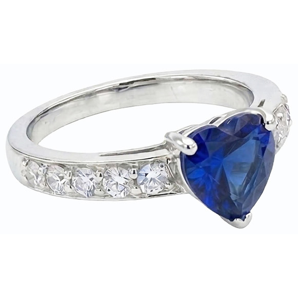 vero round diamante 3.50carati anello dettaglio ravvicinato