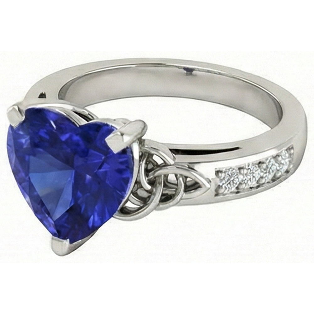 vero round diamante 3.50carati anello dettaglio ravvicinato