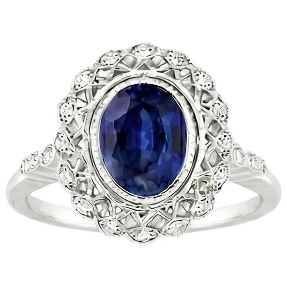vero round diamante 4carati anello dettaglio ravvicinato