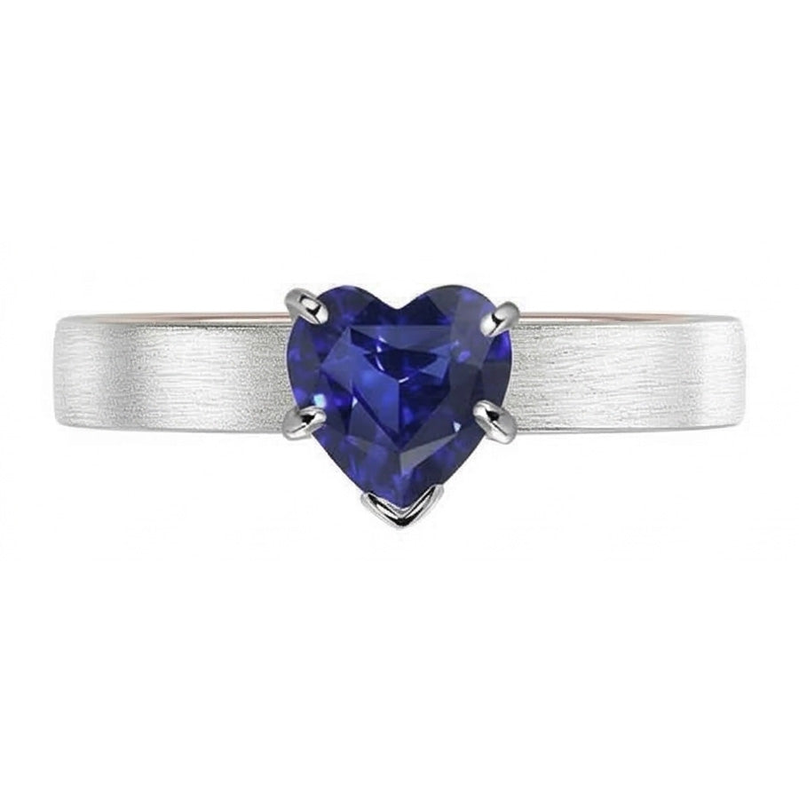 vero heart diamante 1.50carati anello angolo laterale