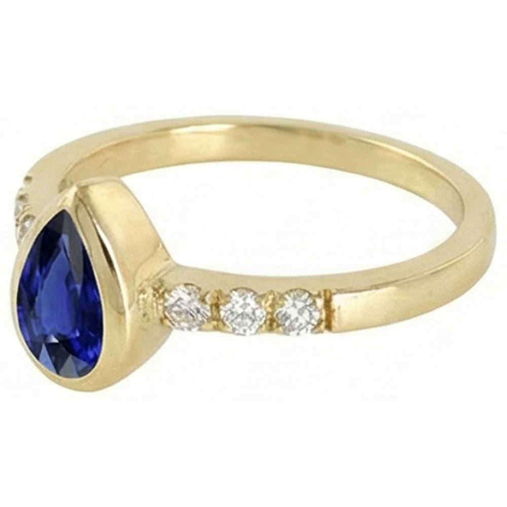 vero round diamante 2carati anello dettaglio ravvicinato