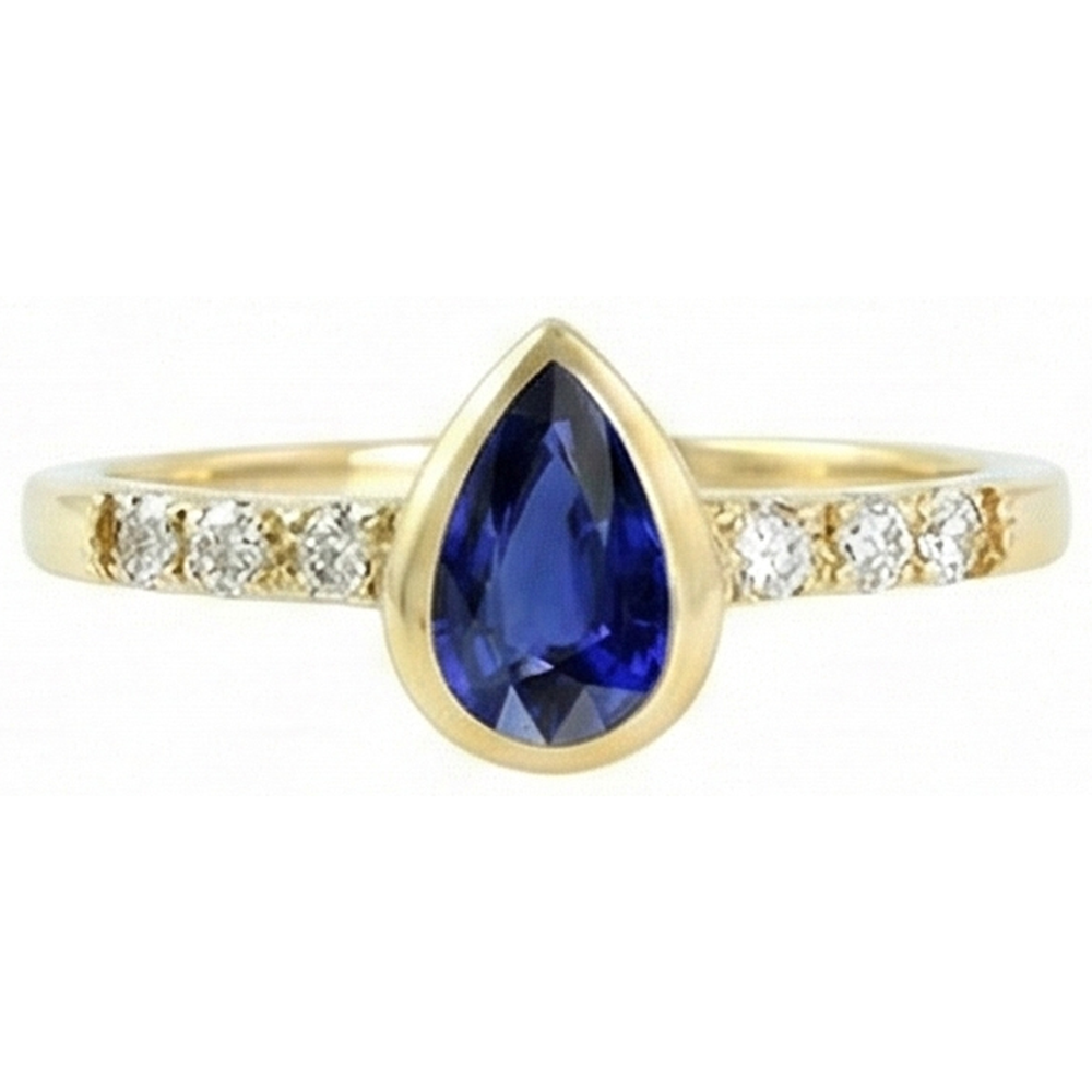 vero round diamante 2carati anello angolo laterale