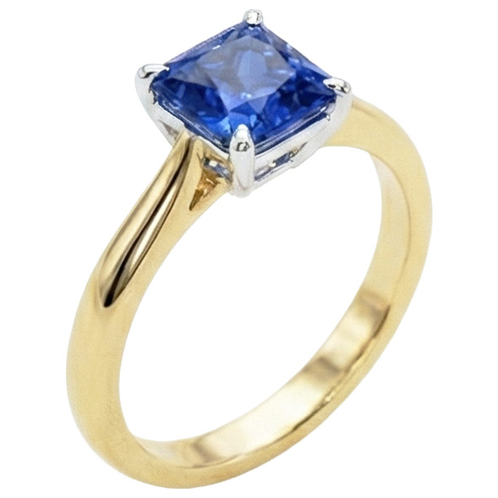 vero diamante 1.50carati anello dettaglio ravvicinato